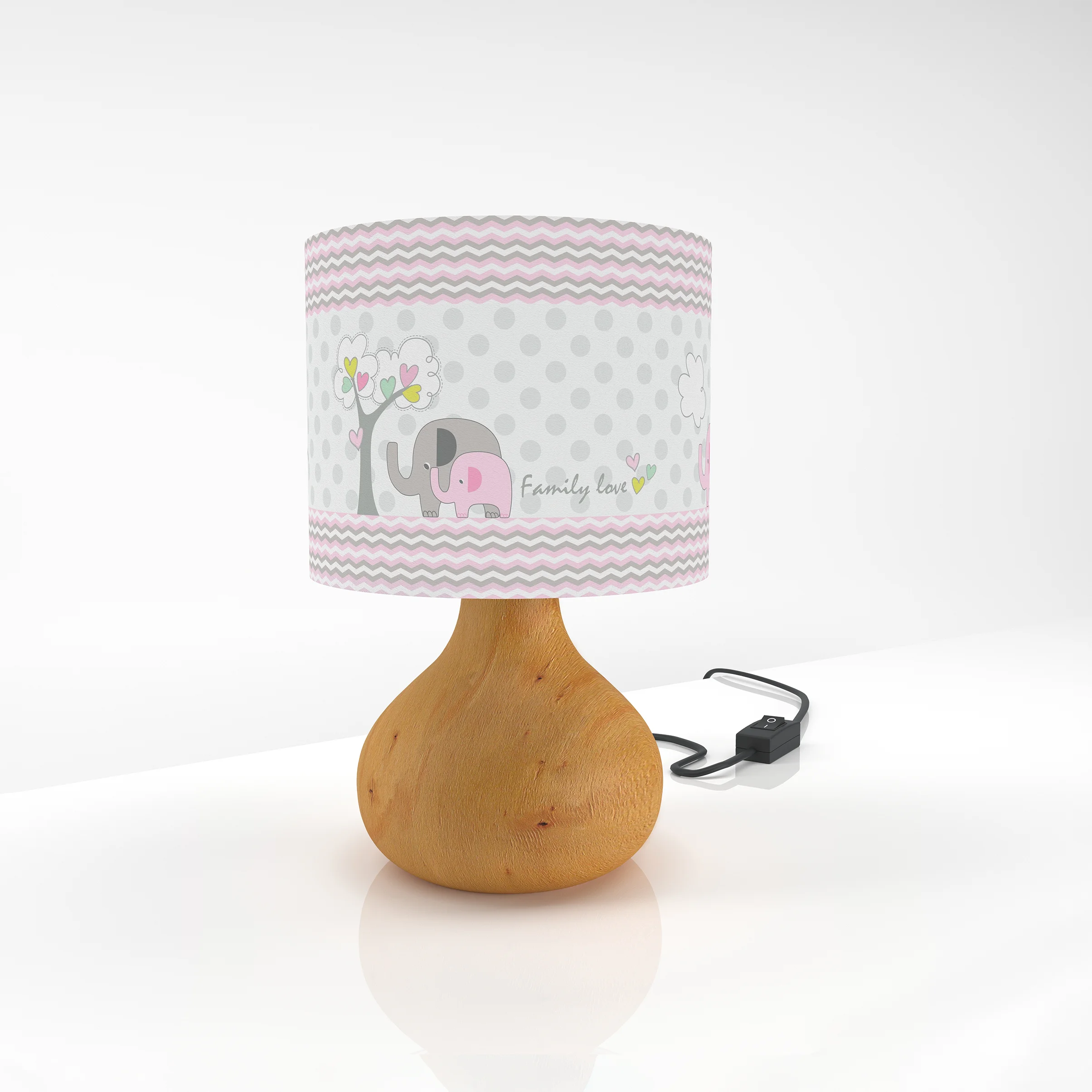 آباژور لوکس Family Love Girl